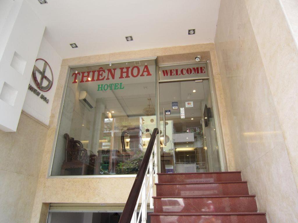 Thien Hoa Hotel Cidade de Ho Chi Minh Exterior foto