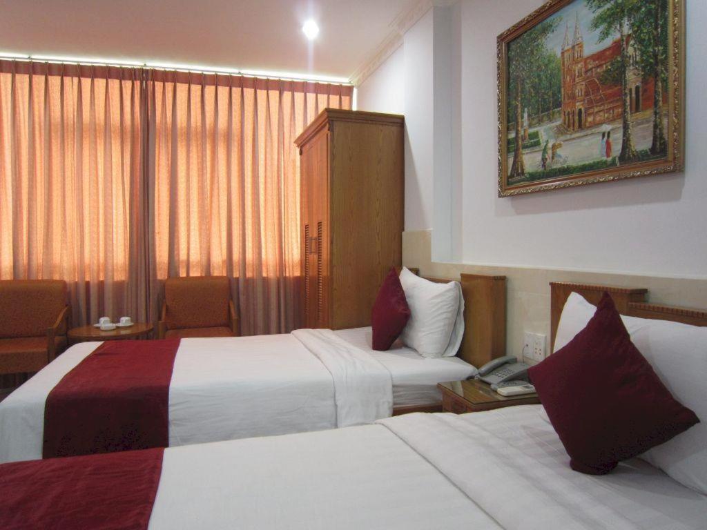 Thien Hoa Hotel Cidade de Ho Chi Minh Exterior foto